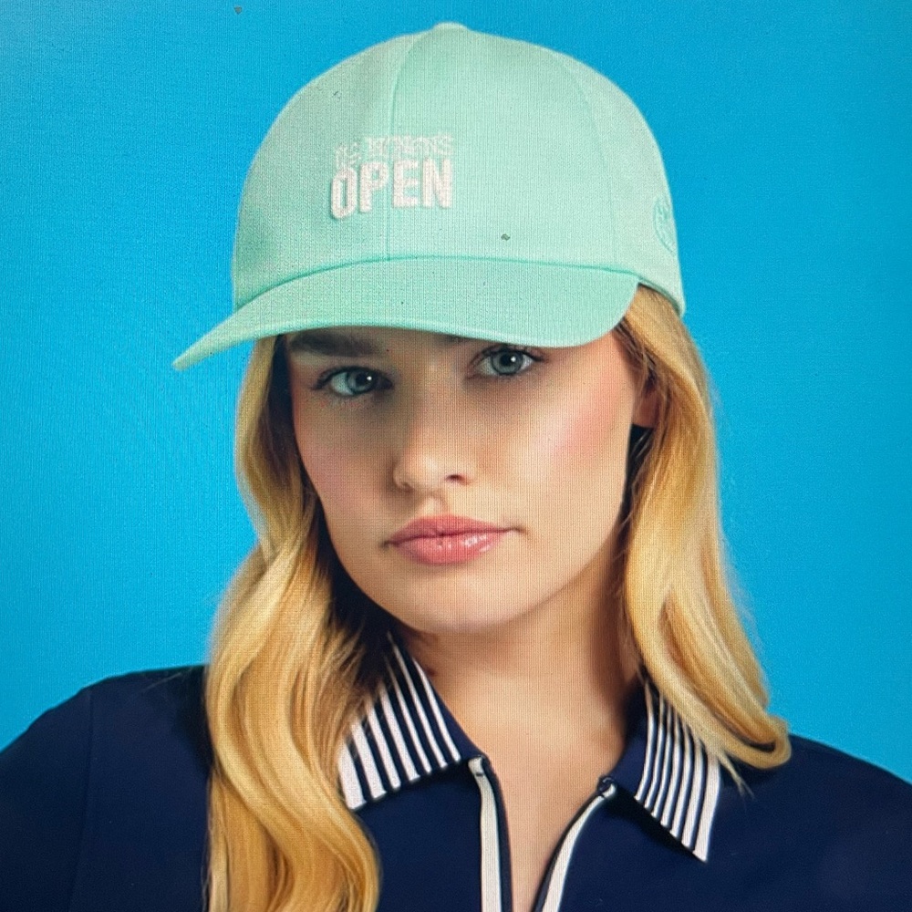 G/Fore Golf Snapback Hat U.S. Women’s Open Golf Green Aqua NWT cotton 2025